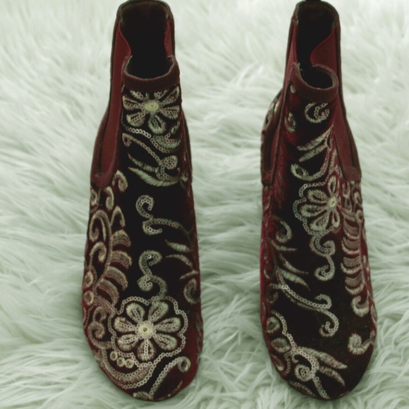 Mackin J Velour Bootie - Picture 2 of 2